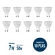 thumbnail image 2 of Lámpara De Acento LED 7W Base GU10 Luz Fría 25,000 hrs de uso ICON Pack 10 pzas., 2 of 9