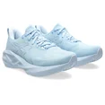 thumbnail image 1 of ASICS Women's Novablast 5 Lite-Show Running Shoes, Lite Show/Light Blue, 1 of 4