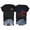 Black, variant on Womens Double Sided T-Shirt 250th Anniversary USA Crewneck Short Sleeve Tee Distressed Flag Loves Jesus America 4th Of July Holiday Pullover Tops