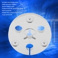 thumbnail image 3 of Nab Hub, Rust Proof Aluminum Alloy Reel To Reel Tape Controller High Strength Anodized Finish With Mounting Screws For 1/4 7 Inch Reel To Reel Tape, 3 of 8