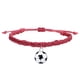 thumbnail image 1 of Pulseras de Fútbol Charm Favors Fútbol Negro Rojo Blanco Marrón Pulseras de Fútbol Cuentas Ajustable Inspirational for Teens Adults Sport Birthday Football Favors For, 1 of 2