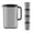 Black#2, variant on Plastic Water Pitcher Set with Cups 2 Liter Iced Tea Pitcher Lemonade Pitcher Hot Cold Water Carafe with Lid 4 Nesting Drinking Glasses Home Kitchen Office Green