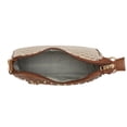 thumbnail image 5 of XOXO Women's All over XOXO Print Cognac Saffiano Leather Signature Everyday Handbag, 5 of 6