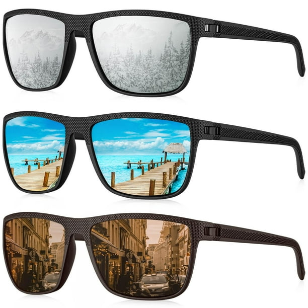 Gafas de Sol Polarizadas KALIYADI con Protección UV400 para Hombre