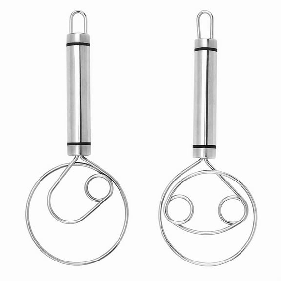 Janrevotw 2 Piece Danish Dough Beater For Bread Pastry Pizza Hand Mixer Artisan Mixer