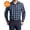 True Navy, variant on W670 Everyday Plaid Shirt, Shadow Grey, 3XL, Mens Casual Button Down Shirts
