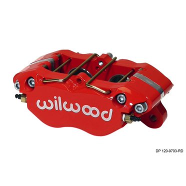 Wilwood Caliper-Forged DynaliteI-Black 1.38in Pistons .81in Disc main image 0