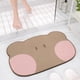 thumbnail image 5 of Cateissary Alfombra de baño de dibujos animados con función antideslizante para mayor seguridad para ancianos y niños Alfombra de baño Conjuntos de muebles de dormitorio gato peludo 40*60cm, 5 of 6
