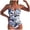 Grey, variant on Women's Swimwear One Piece Tummy Control Swimsuit Cheeky Tie Side Bathing Suit Gradient Color Print Bikini (Purple, XL)