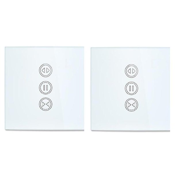 2 interruptores de cortina, interruptores de cortina inteligentes Wifi, interruptores de cortina de segunda generación, regulación europea, Bli