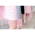 thumbnail image 3 of Guardurnaity Invierno mujer fibra acrílica chal niñas senderismo pañuelo diseño Simple fiesta banquete capa mujer Poncho ropa accesorio Abrigos y chamarras Gris oscuro Guardurnaity AP013278-07, 3 of 6