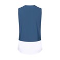 thumbnail image 5 of zfhfof Mens Workout Tank Tops Lightweight Sleeveless Running Gym Muscle Shirts Color Block Summer Tee Top, 5 of 5
