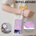 thumbnail image 4 of Funda de teléfono Mangix para iPhone 17 Pro Max, resistente al agua, color morado, 4 of 9