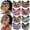 A-MIX Color-7PCS, variant on Dalrosia Boho Headbands for Women, Twist Knotted Head Bands for Women's Curly Hair Non Slip, Wide Turban Cloth Hairbands, Elastic Hair Accessories for Girls Yoga