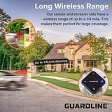 Guardline Outdoor Motion Sensor Security Alarm - Wireless ...