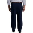 thumbnail image 3 of Haggar Mens BT Iron Free Premium Khaki Classic Fit Pleat Front Expandable Waist Pant, 3 of 5