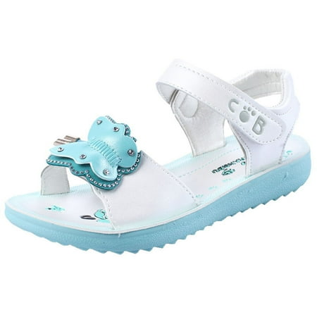 

Girls Casual Cute Butterfly Sandals Non-slip Beach Shoes For Summer