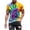 Z16 Multicolor, variant on Erwazi Men's Tie Dye Printed T-Shirt Crew Neck Short Sleeve Pullover Casual Trendy Top