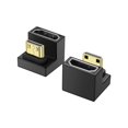 thumbnail image 1 of Adaptador PNGKNYOCN en forma de U 8K Mini HDMI a HDMI 2.1, paquete de 2, 1 of 7