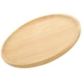 thumbnail image 3 of Beige Wood Dessert Tray for Home with Smooth Surface and Design 12.5 inches, 3 of 4