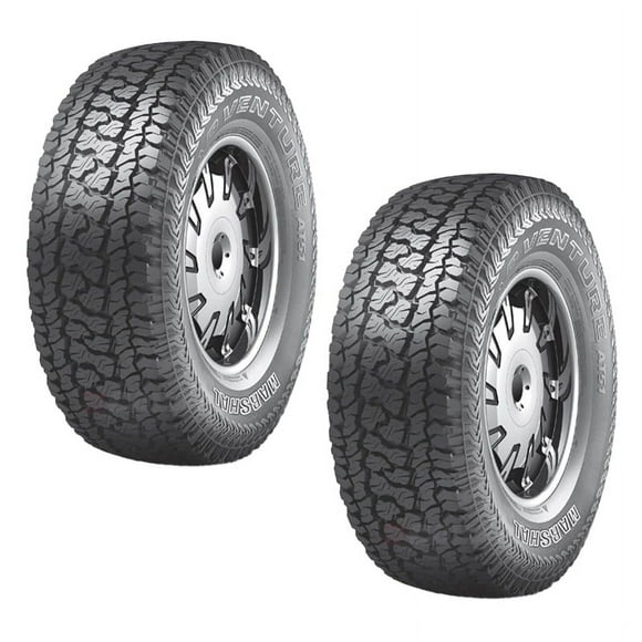 PAQUETE DE 2 LLANTAS 215/75 R14 MARSHAL ROAD VENTURE AT51 98T MARSHAL ROAD VENTURE AT51
