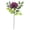 Dark Purple, variant on ZFSBZBS 1 Branch Artificial Hydrangea Flower 35*11cm Round Rose Branches For Wedding Decor Home Living Room & Table Centerpieces,Purple