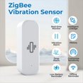 thumbnail image 3 of Sensor de VibracióN Inteligente Zigbee, DeteccióN, NotificacióN de la AplicacióN Tuya Smart Life, Alarma de VibracióN de Movimiento en Tiempo Real, Hogar Inteligente, 3 of 10