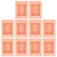 thumbnail image 1 of GOOHOCHY 10 unids Kraft Cajas de regalo Cajas de pastel de galletas Cajas de almacenamiento de artesanías con ventana clara, 1 of 8