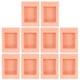 thumbnail image 1 of GOOHOCHY 10 unids Kraft Cajas de regalo Cajas de pastel de galletas Cajas de almacenamiento de artesanías con ventana clara, 1 of 8