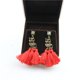 thumbnail image 3 of Pendientes Borlas con Bohemio de Moda para Mujer rojo Yuyangstore Pendientes étnicos de la borla, 3 of 8