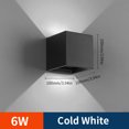 thumbnail image 3 of Lámpara de pared moderna Liuwei 6 W Blanco frío/blanco cálido 110 V 220 V Lámpara de superficie ajustable, 3 of 5