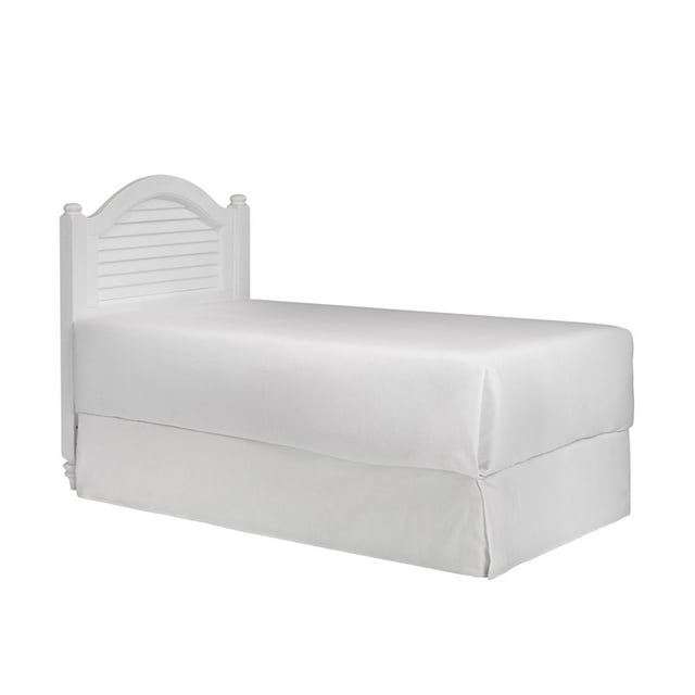 Homestyles Bermuda Tête de Lit Simple en Bois, Blanc Cassé