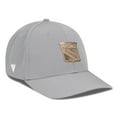 thumbnail image 2 of Men's Levelwear Gray New York Rangers Rise Copper Insignia Flex Hat, 2 of 3