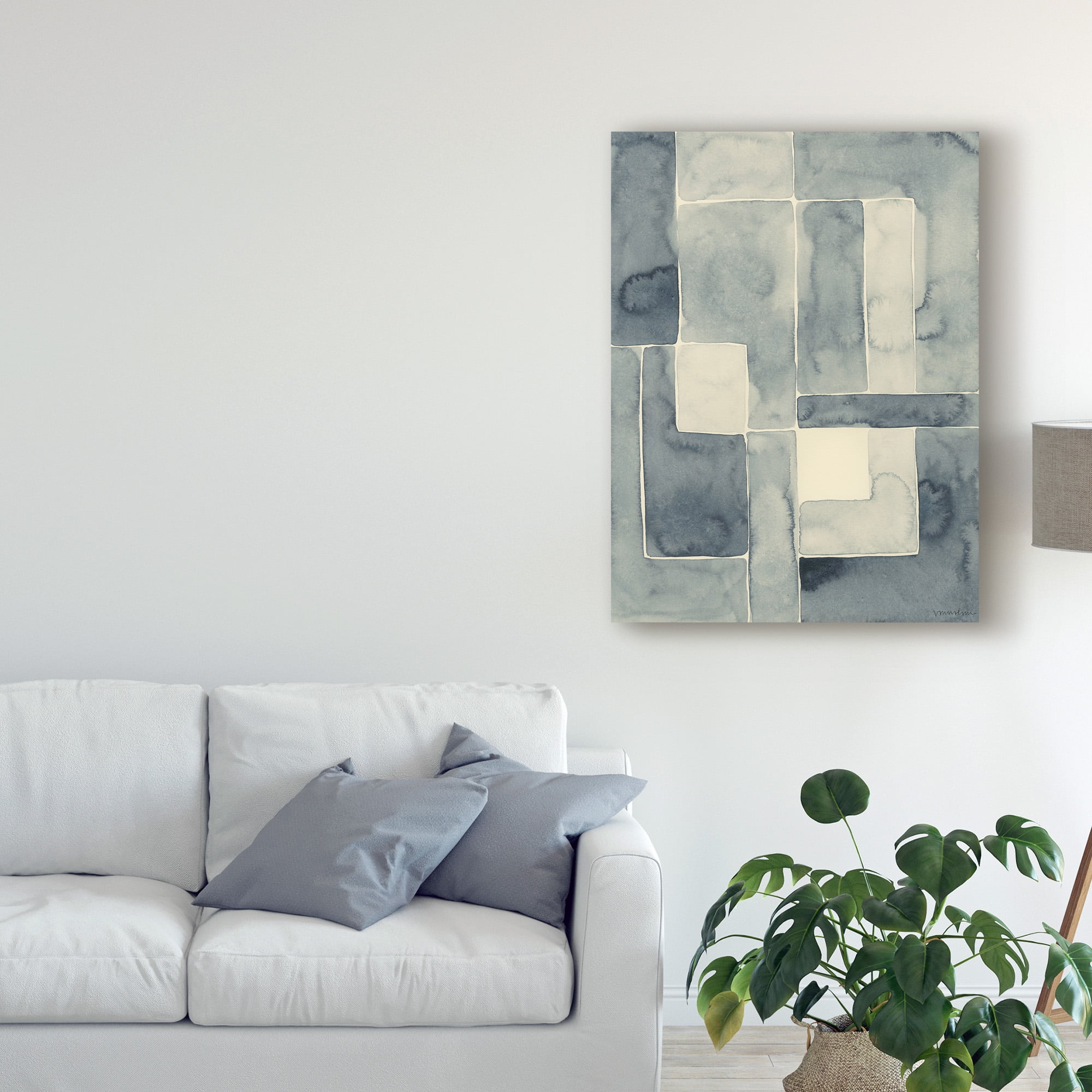 Trademark Fine Art 'Blockade I' Canvas Art by Vanna Lam