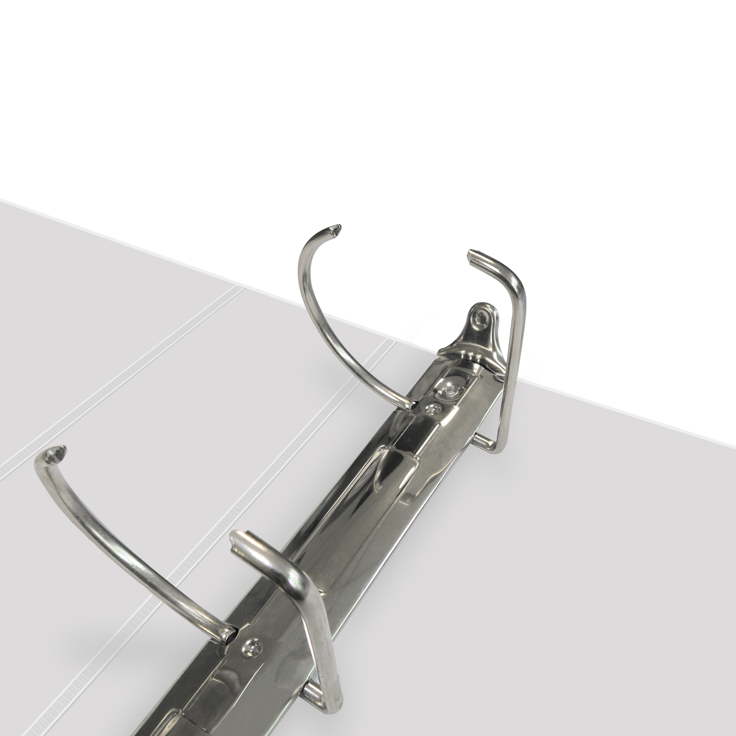 Pen+Gear Durable View 3-Ring Binder, 3" D-Rings, White, 4-Pack photo 7