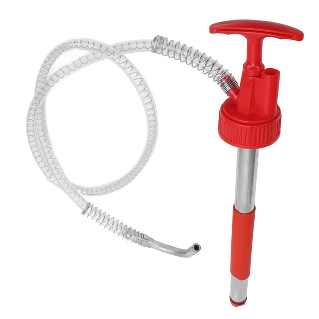 Bomba Manual De Aceite Portátil, Bomba De Transferencia De Fluidos De Goma ABS Multiusos Ajuste Universal De Larga Duración Para Garaje Para El Hogar