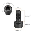 thumbnail image 2 of Unique Bargains M8x18mm Socket Head Bolts 12.9 Grade Alloy Steel Cap Screws Fully Thread 10 Pack, 2 of 5