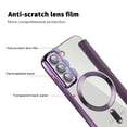 thumbnail image 3 of Allytechgroup Wallet Case for Samsung Galaxy A26 5G with Card Slots & Lens Protector, Compatible with MagSafe, Slim Shockproof Anti-Scratch Clear Back Panel [RFID Blocking] Case, Purple, 3 of 8