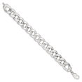 thumbnail image 2 of 925 Sterling Silver Curb Bracelet, 2 of 2