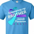 thumbnail image 4 of Inktastic Remembering My Brother- Suicide Prevention Awareness T-Shirt, 4 of 5