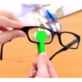 thumbnail image 3 of Portable Multifunctional Glasses Cleaning Rub Eyeglass Sunglasses Spectacles Microfiber Cleaner Brushes Wiping Tools Mini 1 Pcs green, 3 of 6