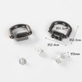 thumbnail image 1 of DIY Retrofit Bag Strap Hook Handle Hanging Ring Handmade Hardware Accessories Screw Side Buckle Clasp, 1 of 5