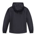 thumbnail image 4 of NEIKU Boys Girls Rain Jacket Lightweight Waterproof Hooded Raincoat Windbreakers for Kids Black 10-12Y, 4 of 7