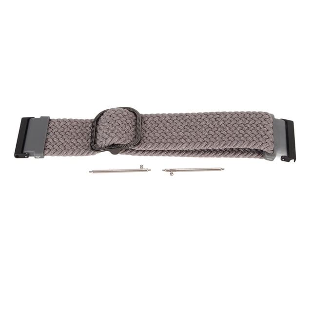Correa de nailon para reloj, correa de repuesto ajustable, correa deportiva transpirable para Spartan para Suunto7, color gris