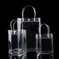 thumbnail image 2 of Lubelski Clear Tote Bags Friendly Purse Shoulder Handbag PVC Transparent Plastic Pouch, 2 of 7