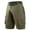 Army Green, variant on Summer Akafmk Summer Mens Cargo Shorts,Plus Size Mens Casual Shorts,Man Solid Color Workwear Multi-pocket Fifth Pants Large Size Fashion Fallow Straight-leg Pants