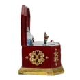thumbnail image 3 of Northlight 6.5" Red and Gold Holiday Winter Village Music Box, 3 of 3