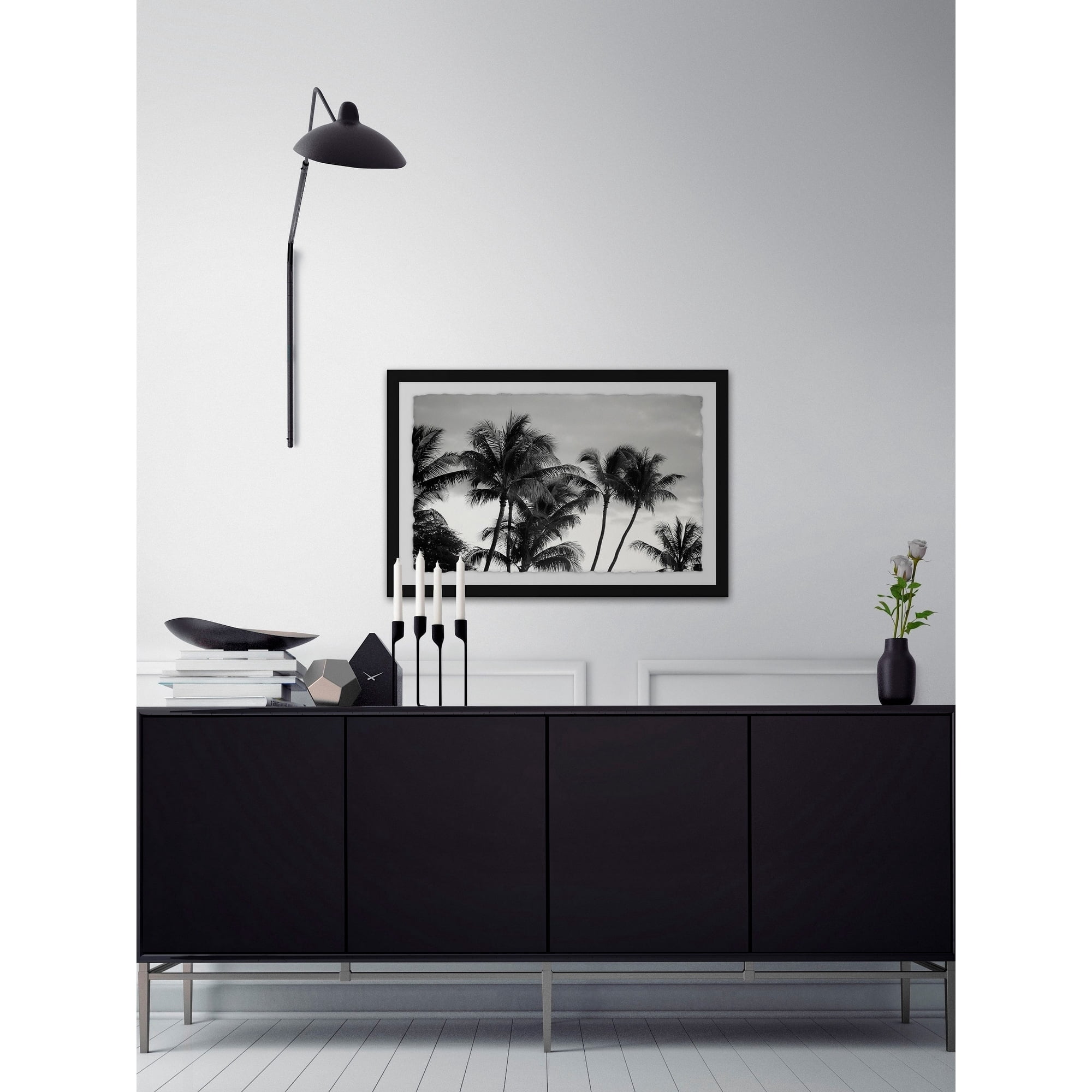 Windy Weather II Framed Painting Print