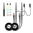 thumbnail image 2 of Almencla 3.94ft P6100 Oscilloscope Probe 100MHz X10 Test Scope Probes BNC Clip Cable High 2pcs, 2 of 8