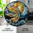 thumbnail image 4 of Personalized Boho Guardian Angel Suncatcher Stained Glass Stained Glass Window Hanging Home Decor Garden Halloween Christmas Wedding Housewarming Gifts, 4 of 6